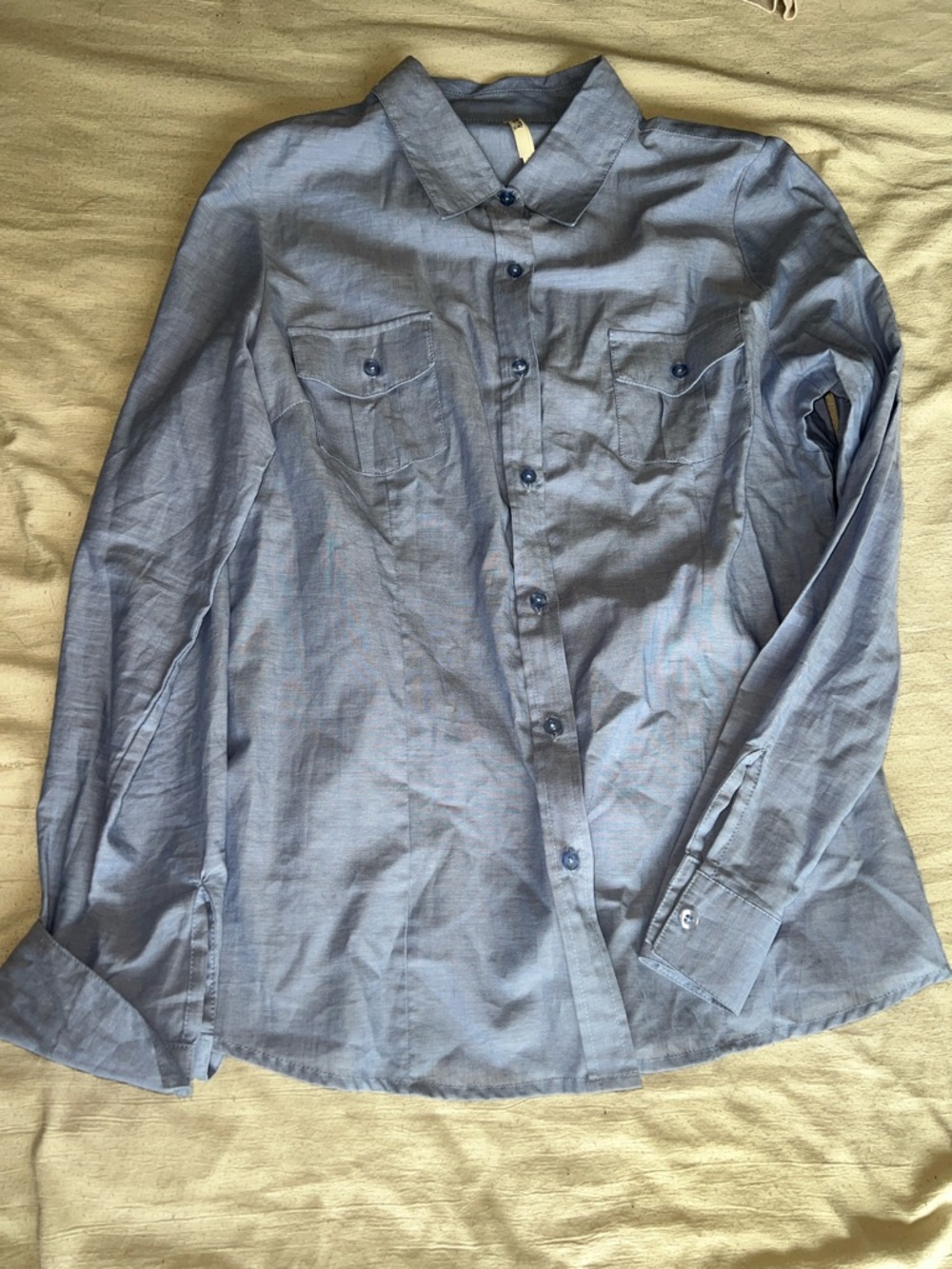 Truth women’s Button-Down Shirt in Light Blue